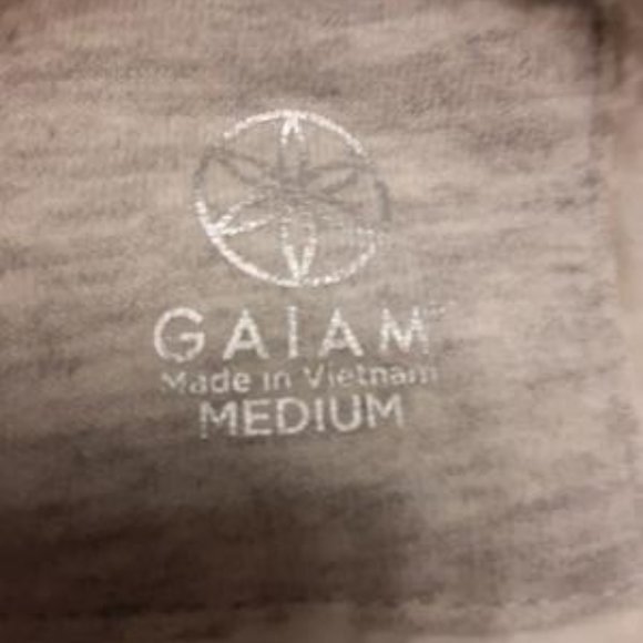 GAIAM Heather Grey Waterfall Jacket - Picture 4 of 5